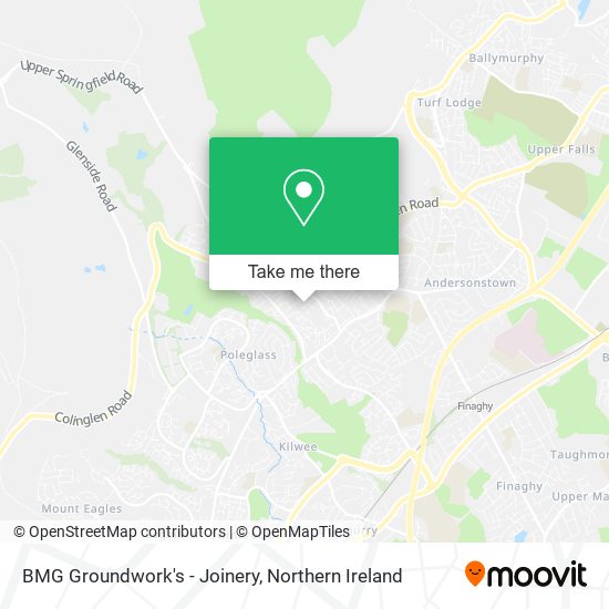 BMG Groundwork's - Joinery map