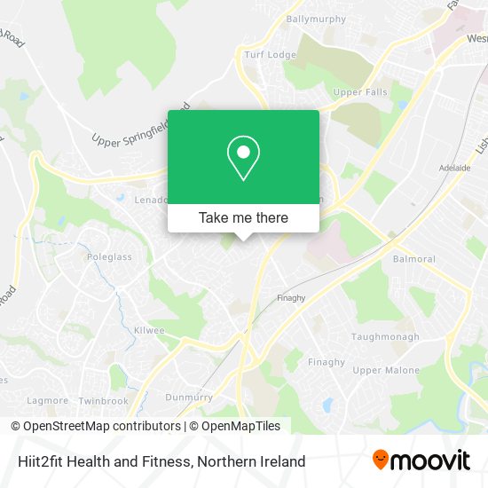 Hiit2fit Health and Fitness map