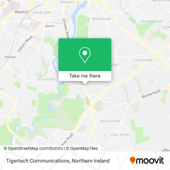 Tigertech Communications map