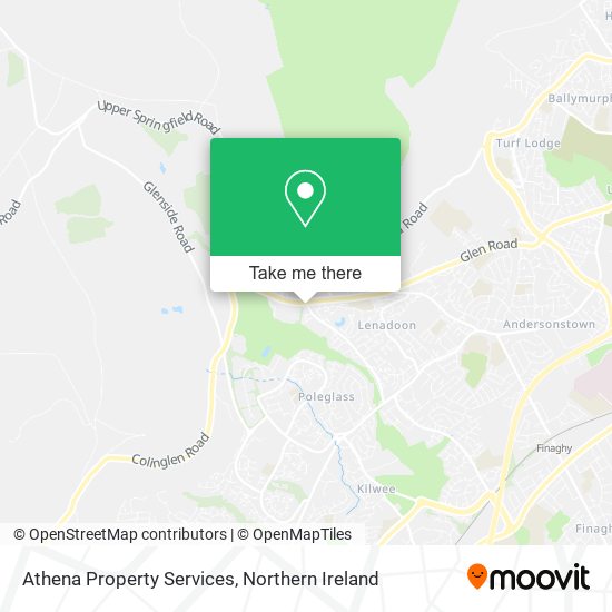 Athena Property Services map