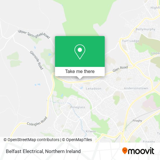 Belfast Electrical map
