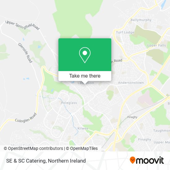 SE & SC Catering map