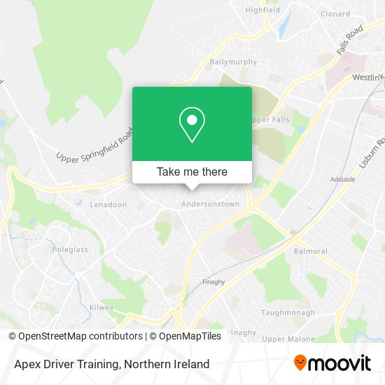 Apex Driver Training map