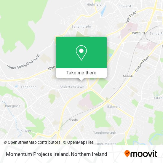 Momentum Projects Ireland map