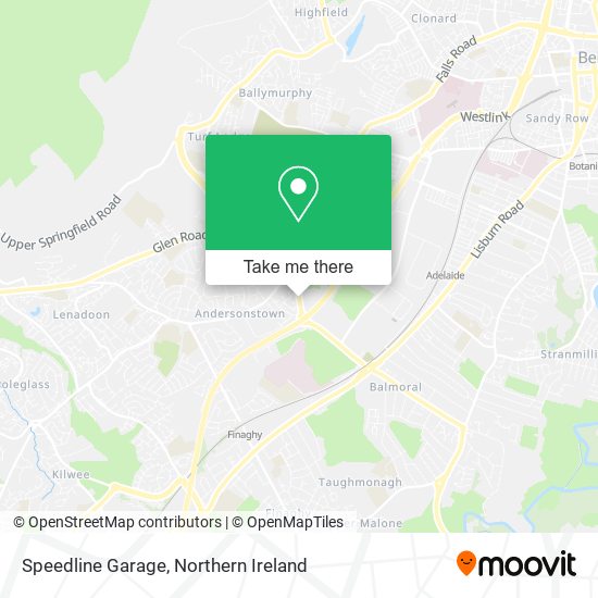 Speedline Garage map