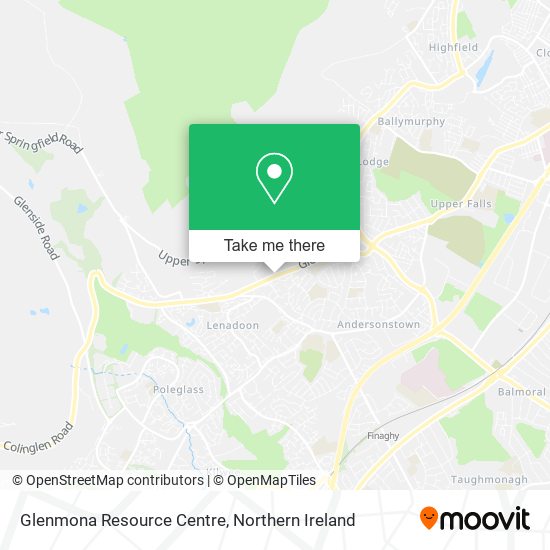 Glenmona Resource Centre map