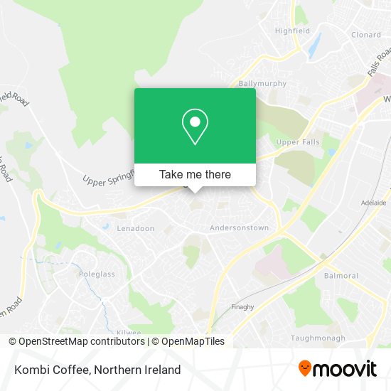 Kombi Coffee map