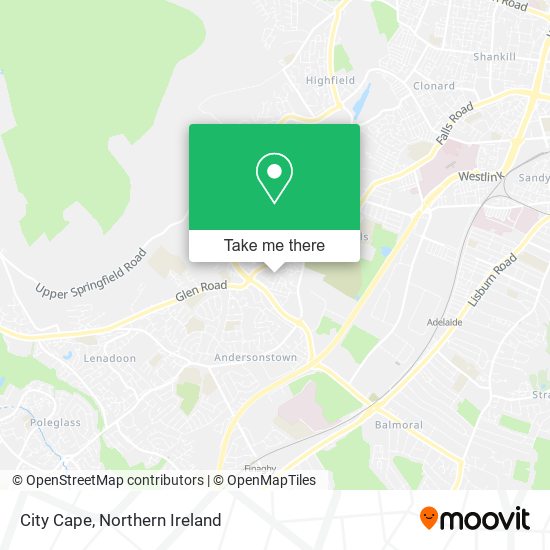 City Cape map