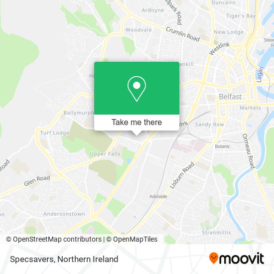 Specsavers map