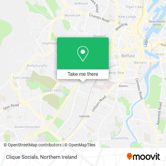 Clique Socials map