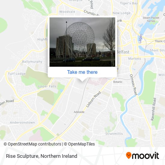 Rise Sculpture map