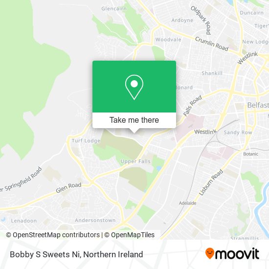 Bobby S Sweets Ni map