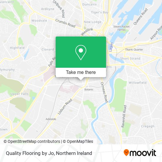 Quality Flooring by Jo map