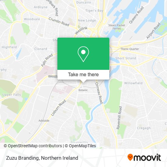 Zuzu Branding map