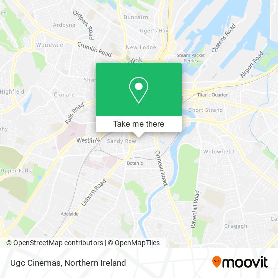 Ugc Cinemas map