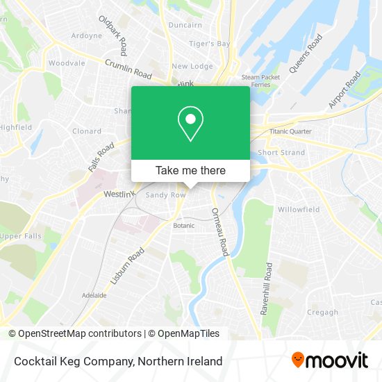 Cocktail Keg Company map