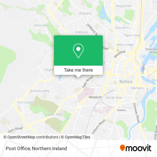 Post Office map