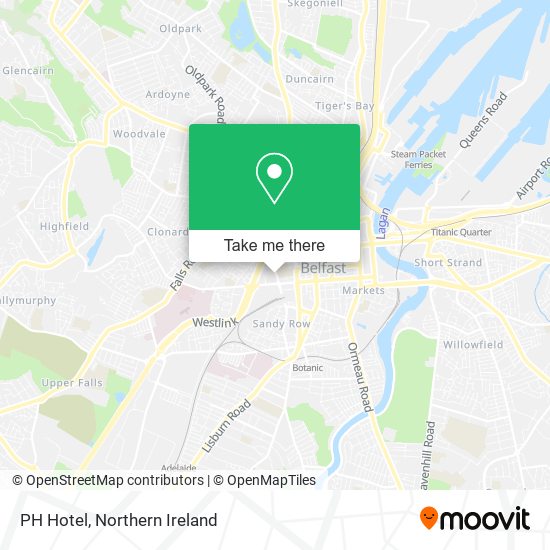 PH Hotel map