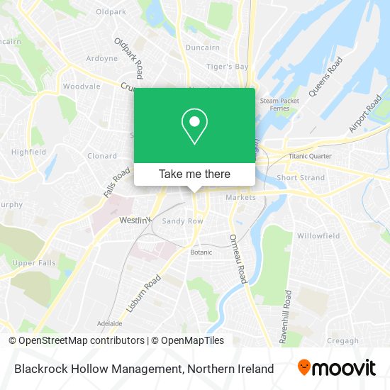 Blackrock Hollow Management map