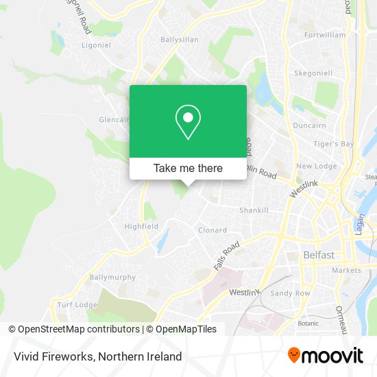Vivid Fireworks map