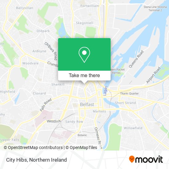 City Hibs map