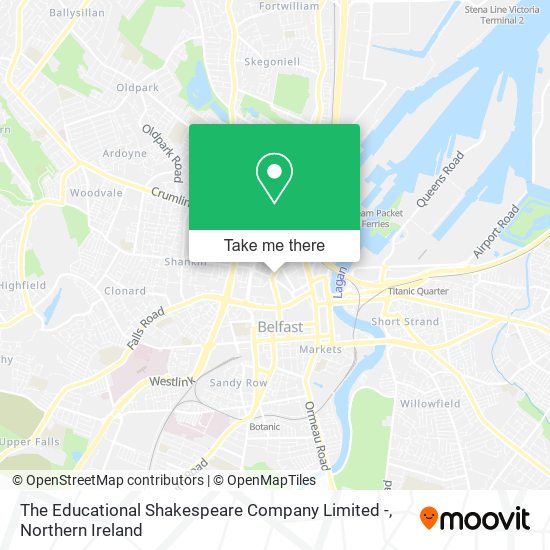 The Educational Shakespeare Company Limited - map