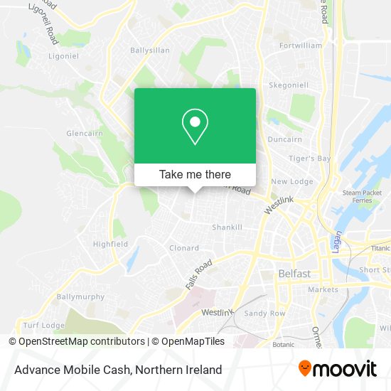 Advance Mobile Cash map