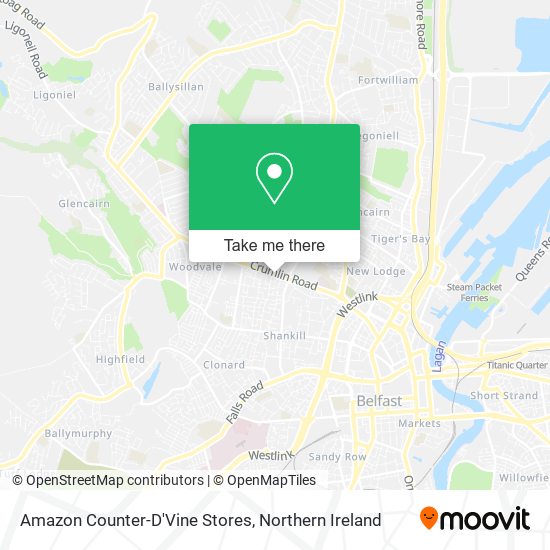 Amazon Counter-D'Vine Stores map