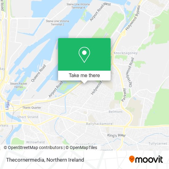 Thecornermedia map
