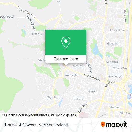 House of Flowers map