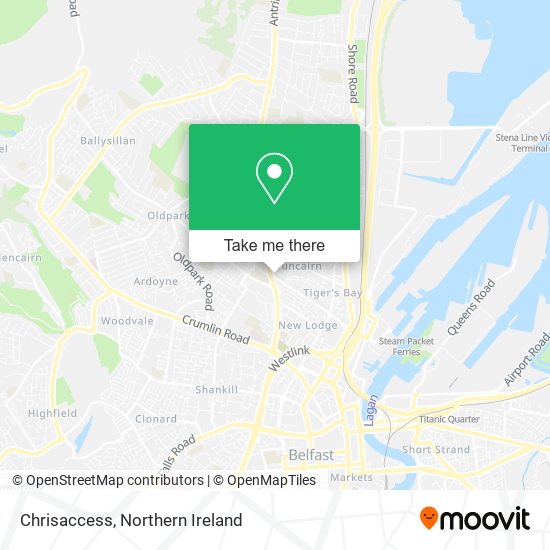 Chrisaccess map