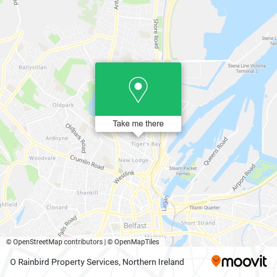 O Rainbird Property Services map