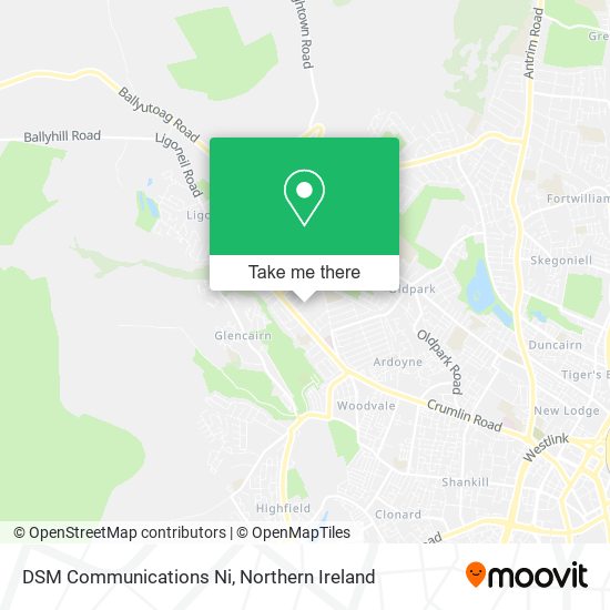 DSM Communications Ni map