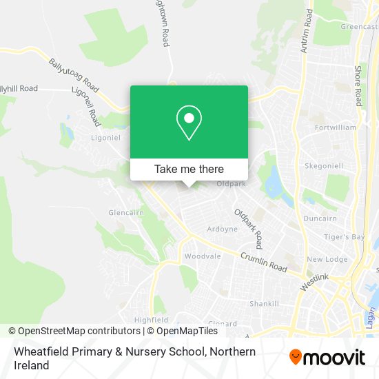 Wheatfield Primary & Nursery School map