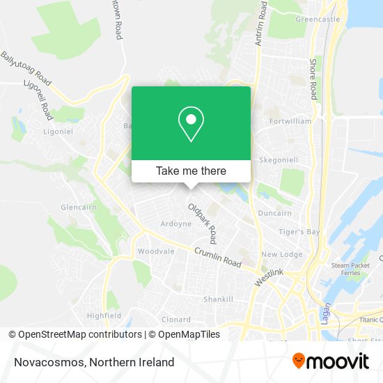 Novacosmos map