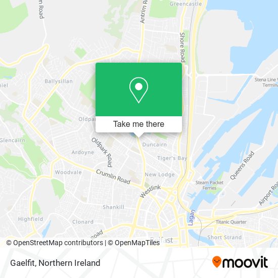 Gaelfit map