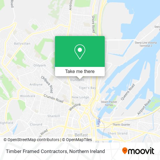 Timber Framed Contractors map