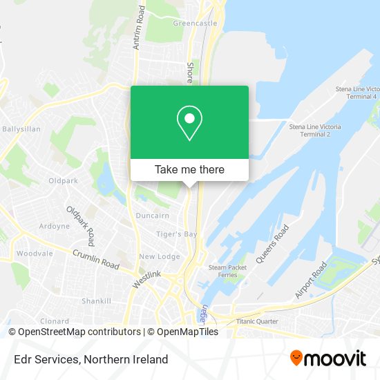 Edr Services map
