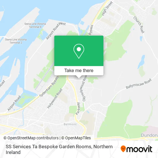 SS Services Ta Bespoke Garden Rooms map