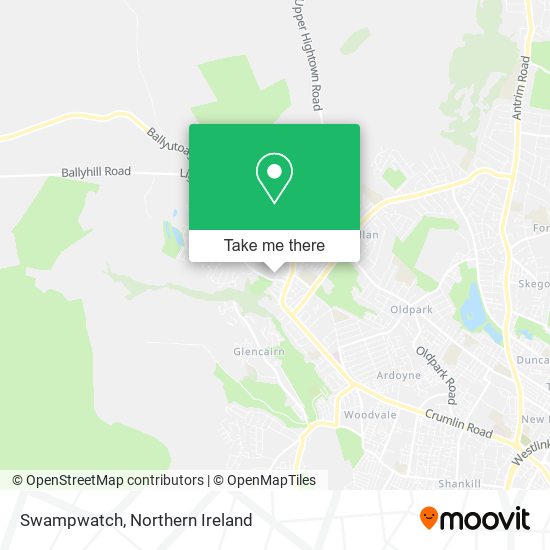 Swampwatch map