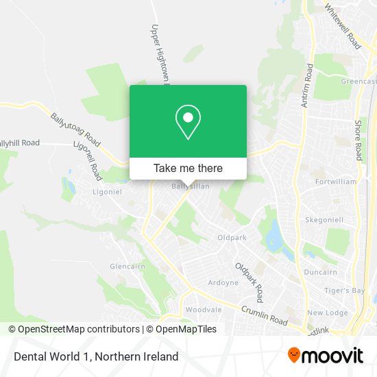 Dental World 1 map