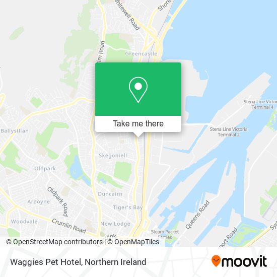 Waggies Pet Hotel map