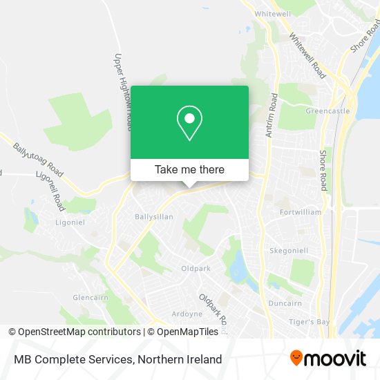 MB Complete Services map