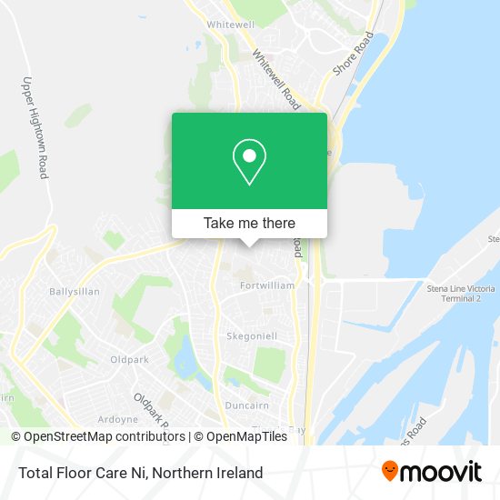 Total Floor Care Ni map