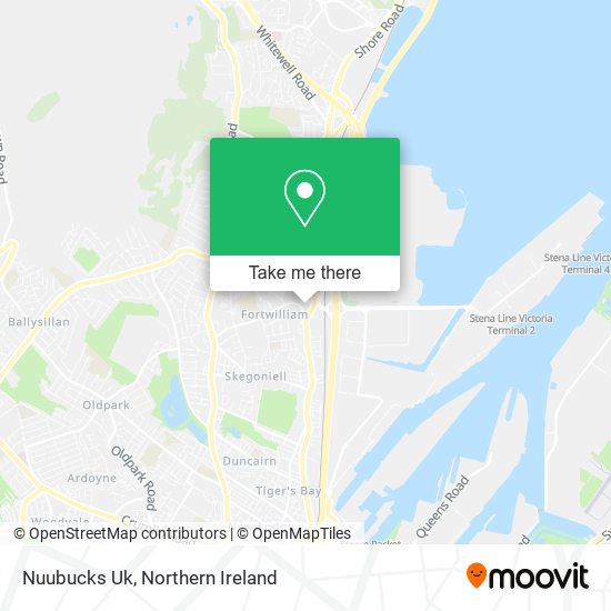 Nuubucks Uk map