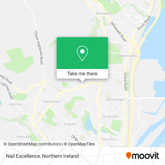Nail Excellence map