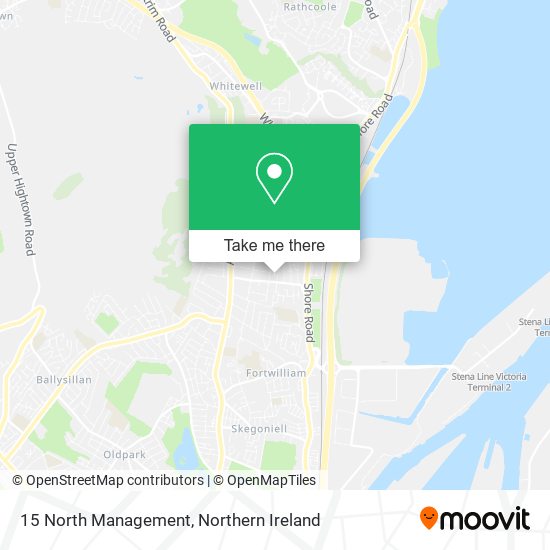 15 North Management map
