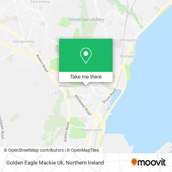Golden Eagle Mackie Uk map