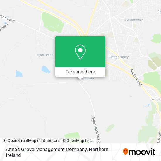 Anna's Grove Management Company map