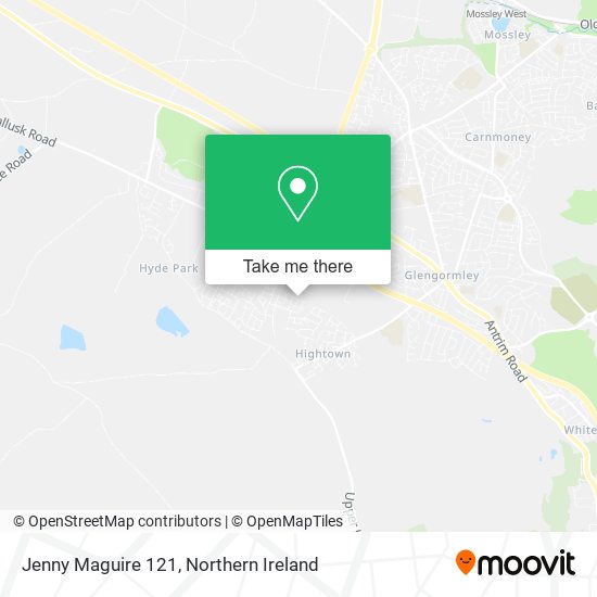 Jenny Maguire 121 map